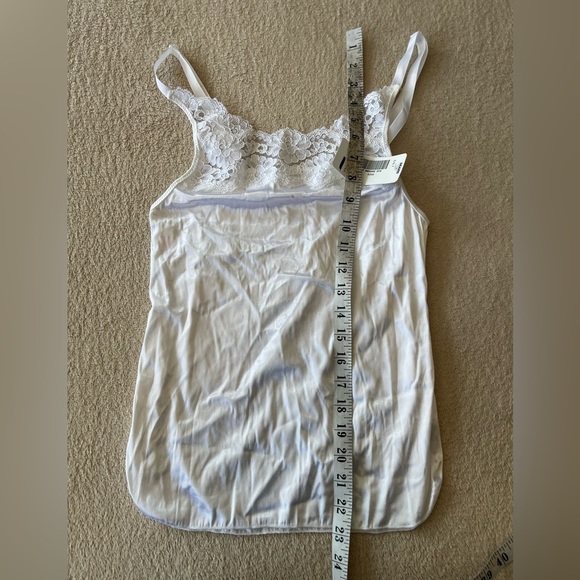 NWT Vintage White Lace Camisole Tank SP Made in Canada - Picture 9 of 10